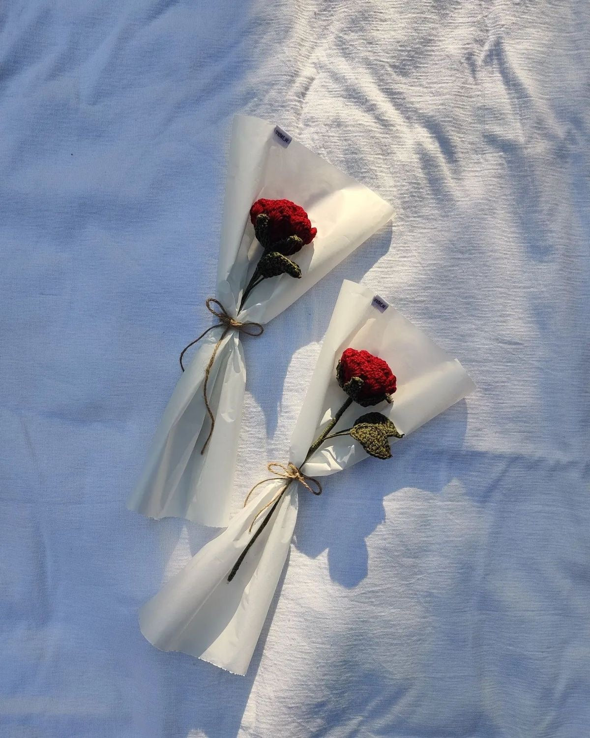 Timeless Handmade Crochet Floral Gift Bouquet –  Rose Flower